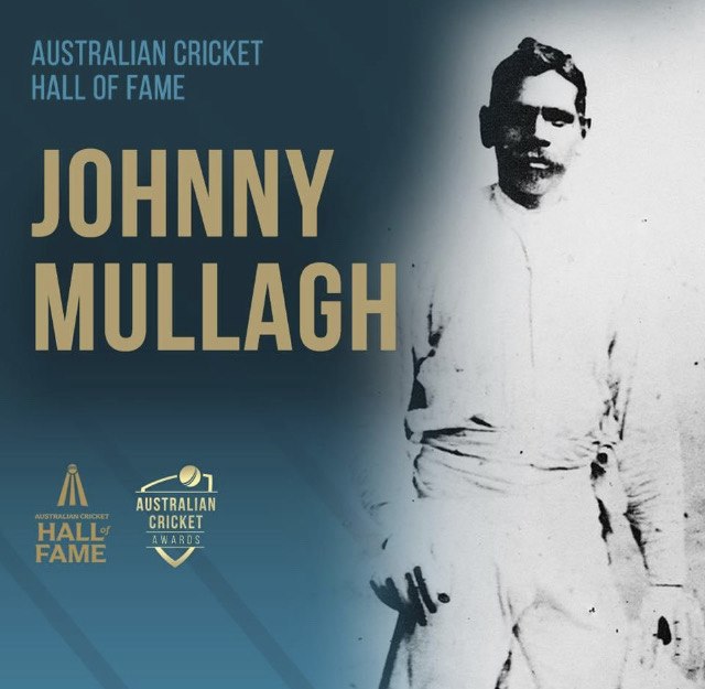 Johnny Mullagh, inducted into the Australian Cricket Hall of Fame, 2020